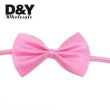 12 шт./партия, 18 однотонных милых цветов, Детский галстук-бабочка, детский смокинг/платье с бабочкой для маленьких мальчиков и девочек классический галстук-бабочка Gravata