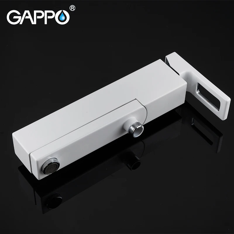 Смеситель для душа GAPPO s do anheiro Белый настенный смеситель латунный ванной комнаты