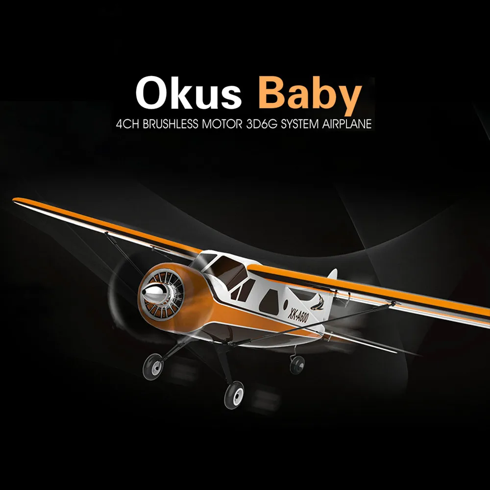 2019 Brand New RC Plane RTF 2.4G Brushless Motor 3D/6G Remote Control