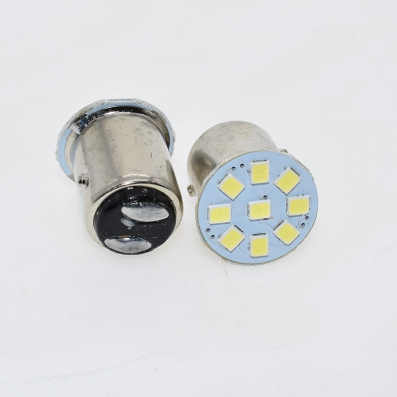 Оптовая продажа 10 шт./лот + автомобиль LED SMD lumiere eclairage 1157 BA15D 2835 9 de тормозной