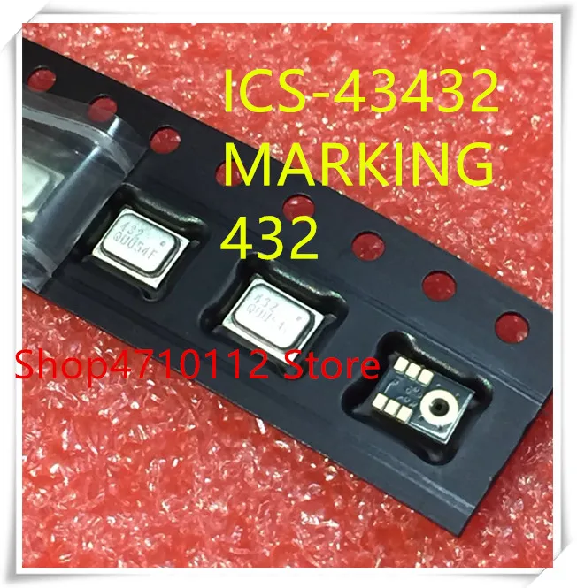 NEW 5PCS LOT ICS43432 ICS 43432 MARKING 432 Original authentic