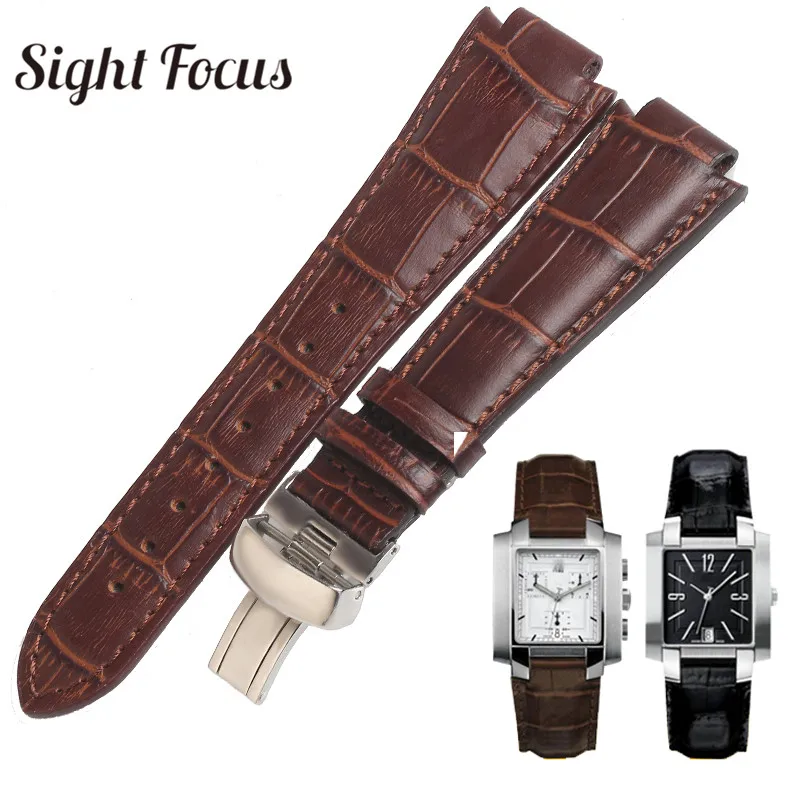 Ремешок кожаный для Tissot T60 с выпуклым концом 24 х14 мм (пряжка 18 мм)|Ремешки часов| |