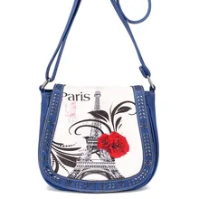 2018 Small Casual Women Messenger Bags Printed PU Hollow Out Crossbody Bags Brand Ladies Shoulder Purse Handbags Bolsas Feminina