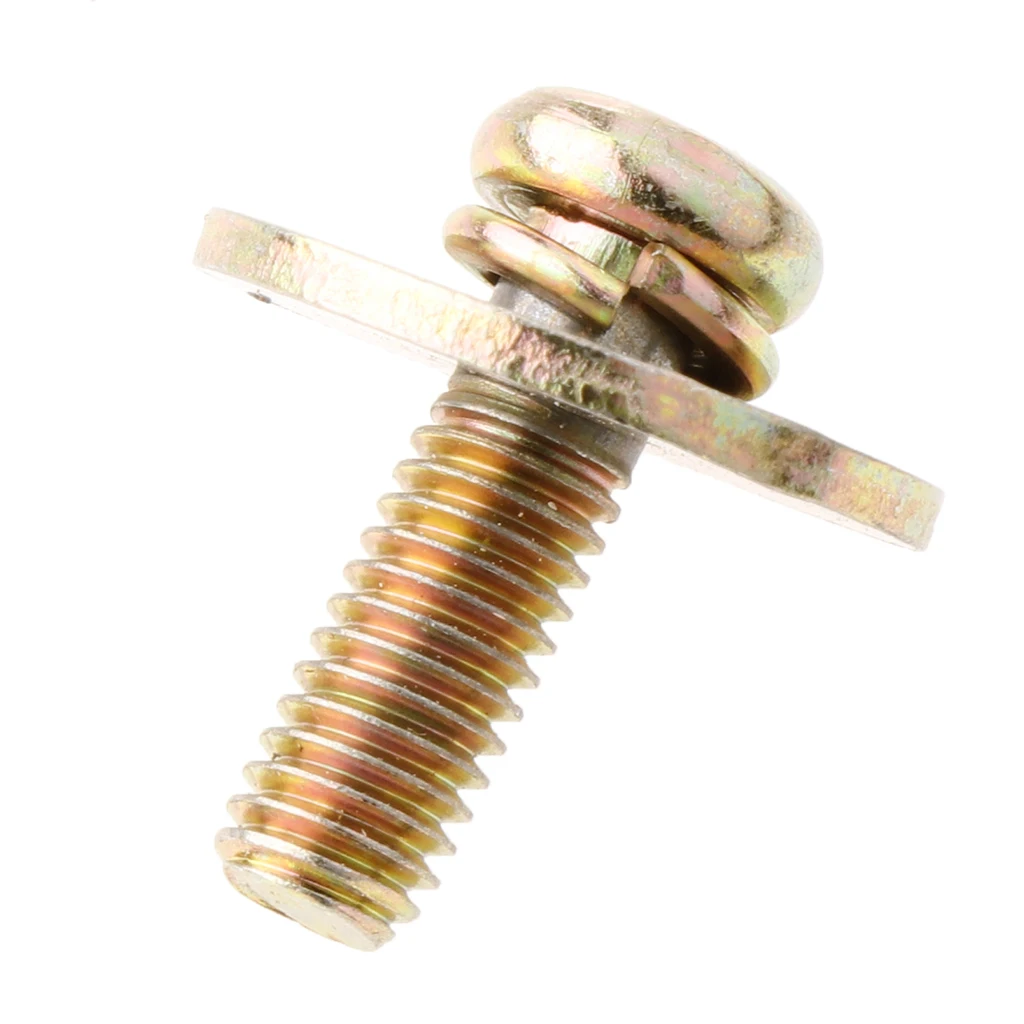 Tooyful 20 Pieces Metal Drum Set Claw Hook Screws DIY Percussion Instrument Parts for Drummers