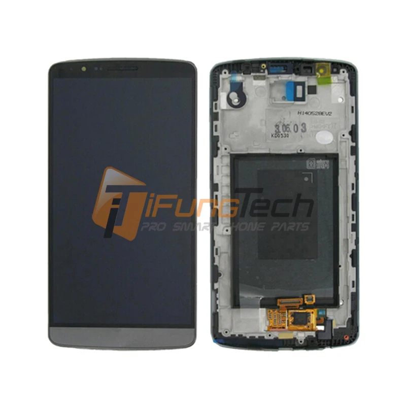 

Gold/Black/White 100% Tested Full LCD Display + Touch Screen Digitizer + Frame Assembly For LG G3 D855 D858 Free Shipping