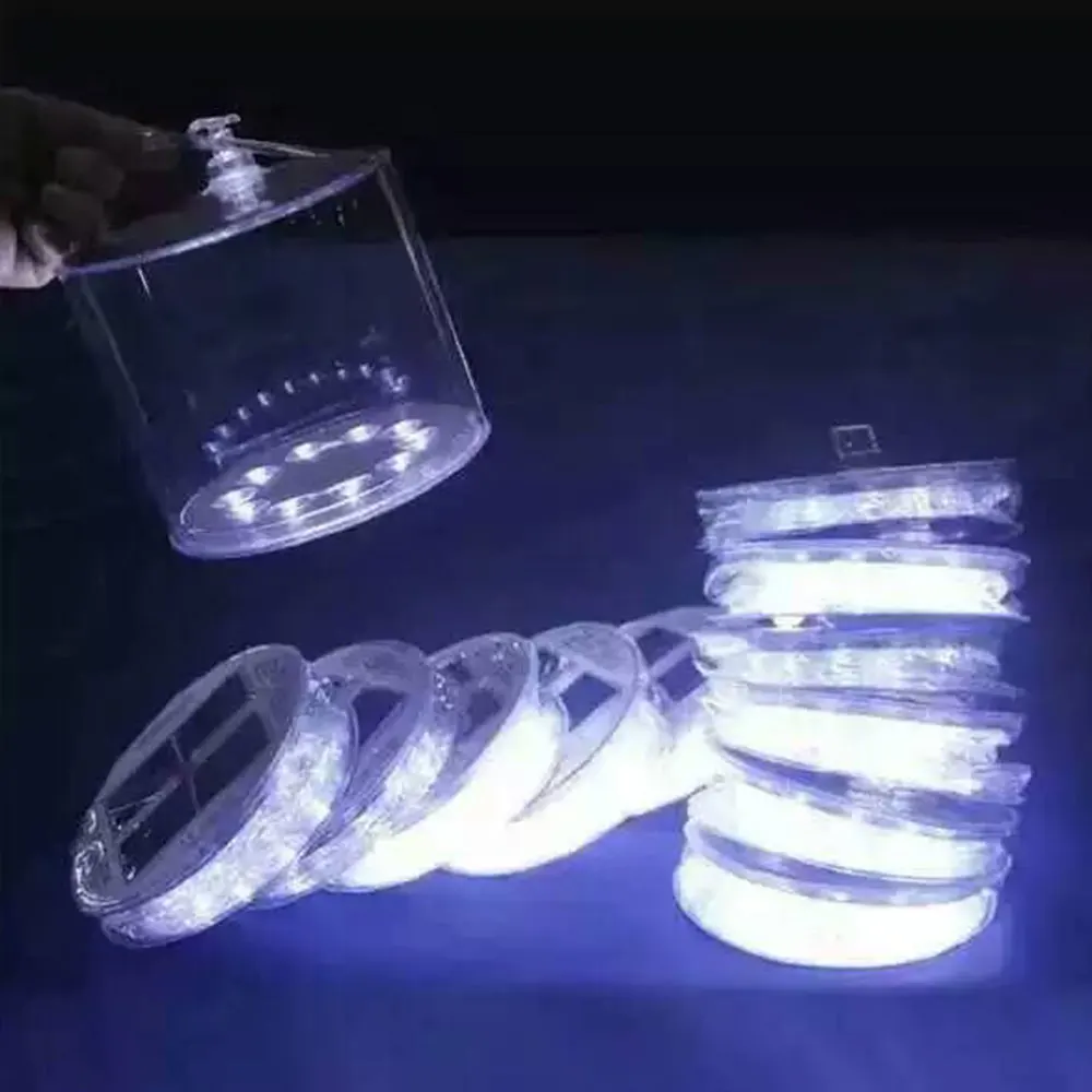 Походная лампа фонарь подсветки приспособление аксессуары резервного питания на солнечной энергии надувная Рыбалка Туризм Открытый