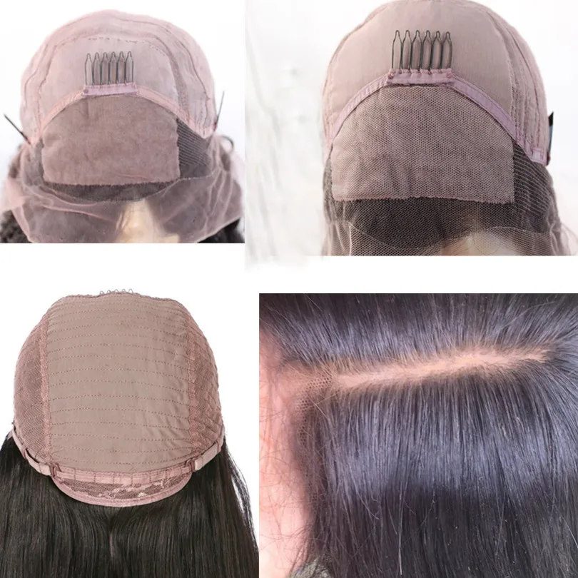 PAFF T1b/4/27 150% плотность человеческих волос синтетические волосы 4*4 шелковые топ полные парики шнурка эффектом деграде(переход от темного к Цвет волнистые средняя часть для Для женщин натуральных волос