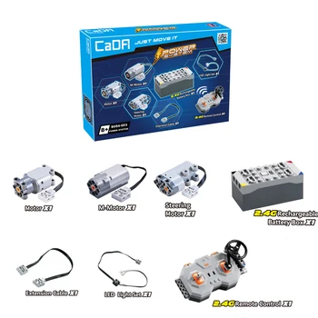 

The motor the Technic Train Remote Control Battery Box Switch with Led light Power Function C61016 C61016W Spare part