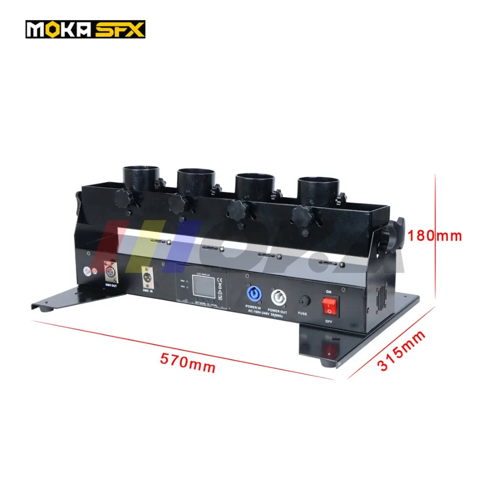 4 Shot Confetti Machine Dmx Wedding Confetti Shooter Confetti