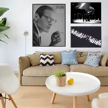 Bill Evans Music Vintage Posters and Prints Wall art Decorative Picture Canvas Painting For Living Room Home Decor Unframed the bill evans trio bill evans trio waltz for debby
