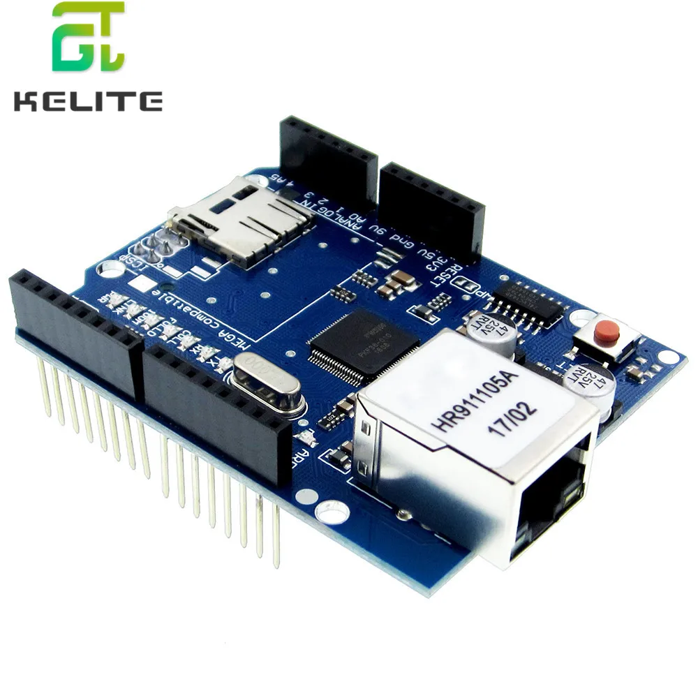 1 Pz/Lotto Ethernet Shield W5100 Solo W5100 W5100 R3 Development Boardor Per Ard Uno Mega 2560 1280 328 Unr