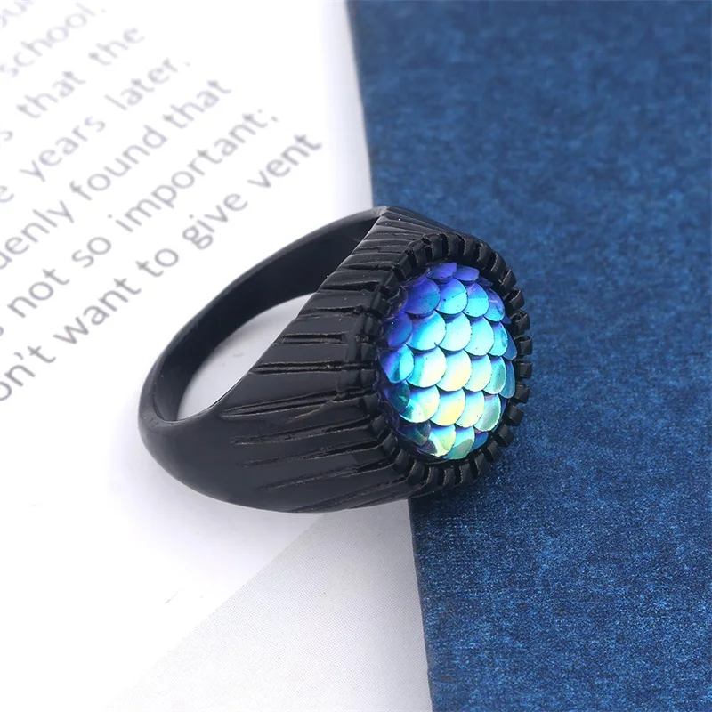 Aquaman Arthur Curry Cosplay Ring Props Jewelry