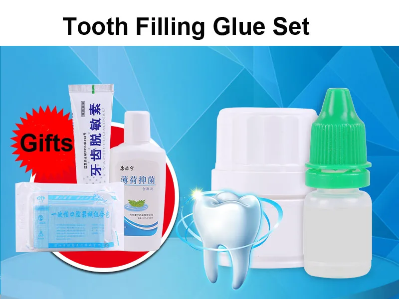 Liquid Living Tooth Filling Glue for Teeth Hole Slit Oral Mouth Cavity Sealing Nurse Care Doctor Home Accessory DIY Repair Kit