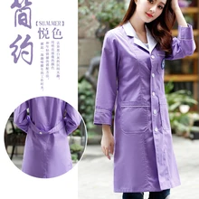 Модный женский костюм больничной медсестры, медицинская одежда, салон красоты, стоматологический комбинезон для персонала клиник, косметолога, татуировки, рабочая одежда