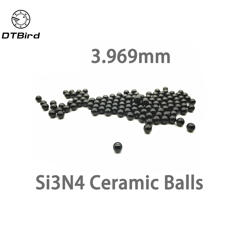 

5/32" 3.969mm SI3N4 ceramic balls Silicon Nitride balls for bearing pump linear slider valvs balls bike G5 3.969mm