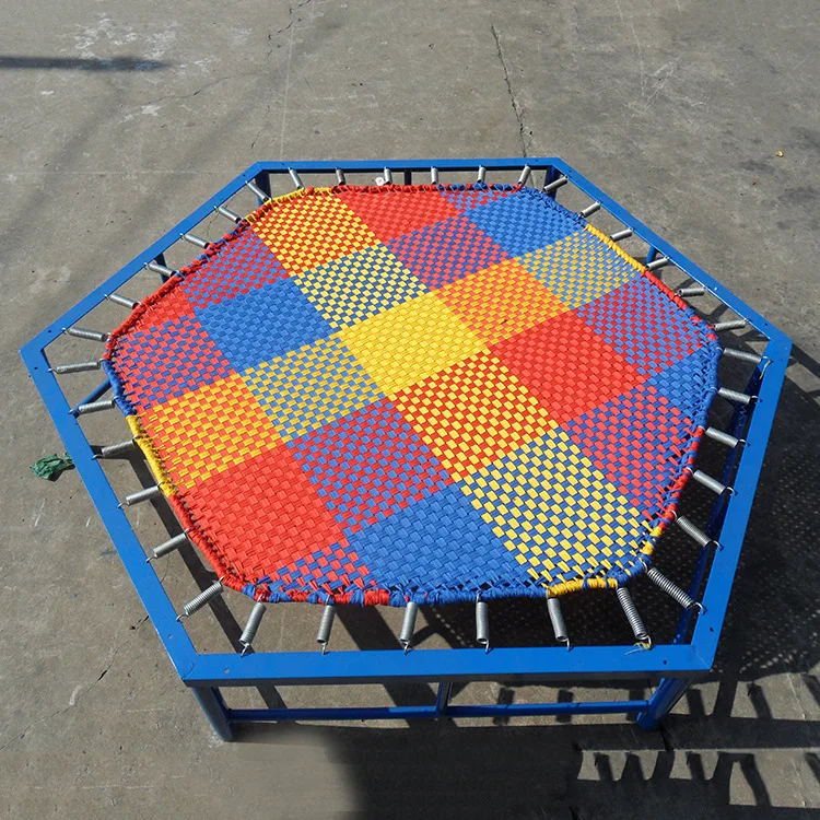 

Customized Round Trampoline cloth Hexagon Jumping bed elastic cloth Jump cloth