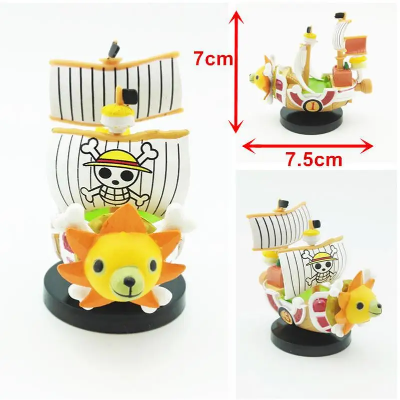Neue Pvc Japanischen One Piece Cartoon Boot Aquarium Dekoration Aquarium Schiff Ornament Frohe Sunny Marine Schiff Figur Aquatische Decor Decorations Aliexpress