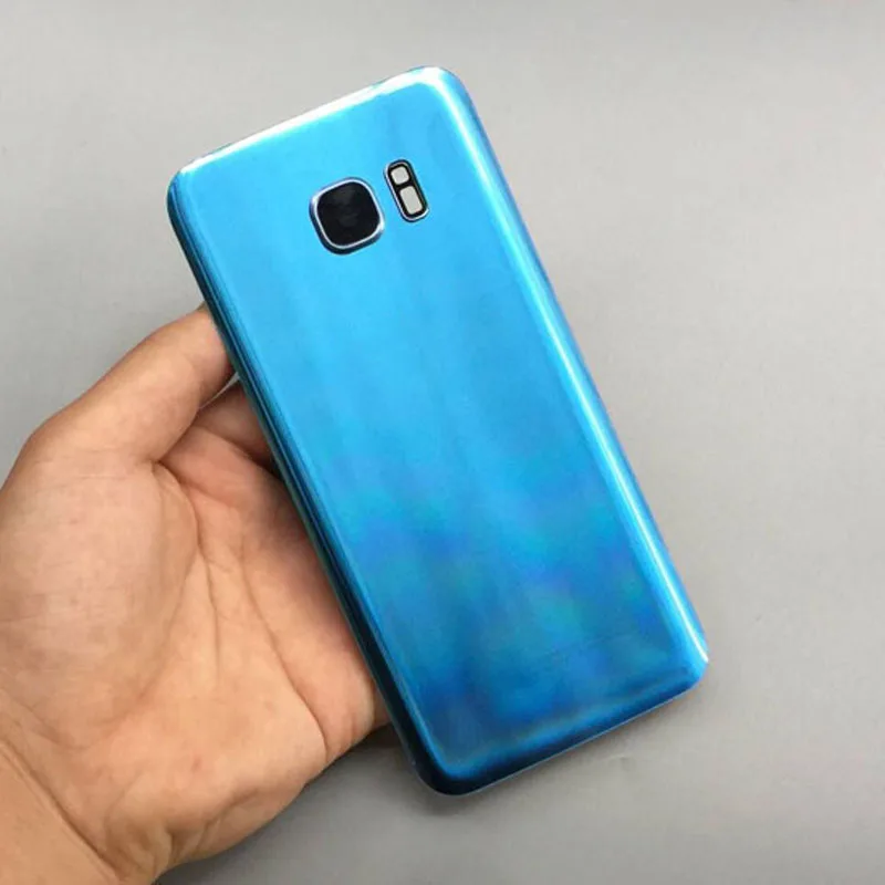 Для Samsung Galaxy S7 Edge G935 G930 задняя крышка для аккумулятора запасные части корпуса