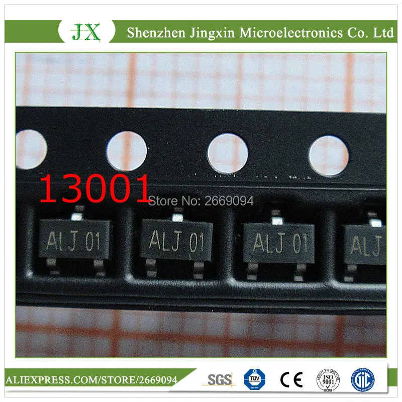 

100 шт./лот MJE13001 13001 SOT23 ALJ01 транзистор