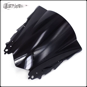

Motorcycle Black Windshield WindScreen Wind Deflectors For YAMAHA YZFR25 YZF-R25 YZF R25 YZF-R3 YZFR3 YZF R3 2015-2016