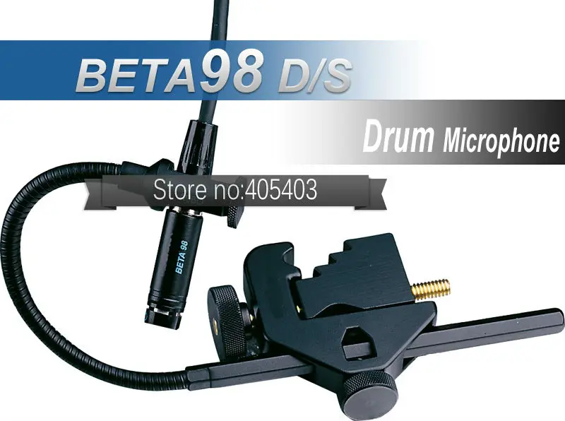 

Professional Drum Microphone system BETA98 D/S condenser microphone