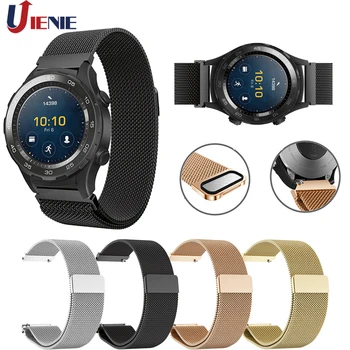 

20mm Watch Band Strap for Huawei 2 Bracelet Magetic Closure Milanese Watchband Stainless Steel Wristband for Huawei Watch 2