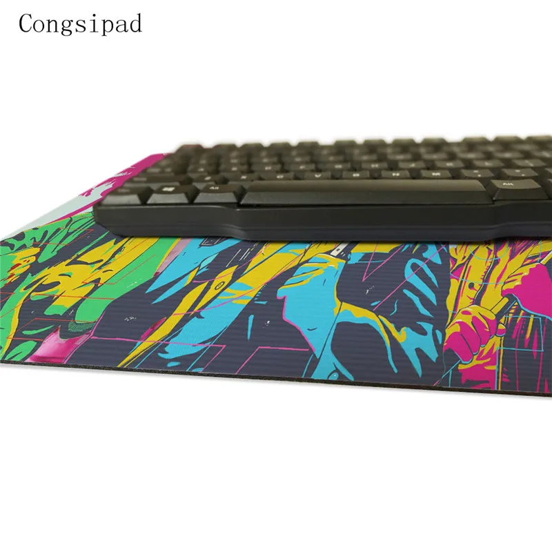 Коврик для мыши Congsipad Hotline Miami Pad Notbook компьютерный коврик на заказ с запирающимся