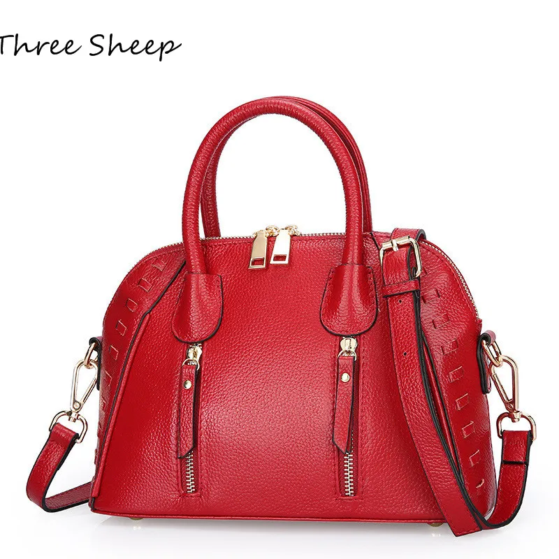 Red Leather Bags For Women