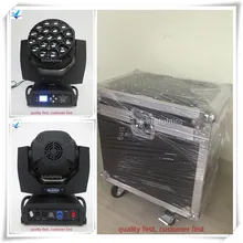 

(8lot/CASE)Showtec moving head bee eye zoom 19 x 15w zoom led bee eye moving head beam flight case