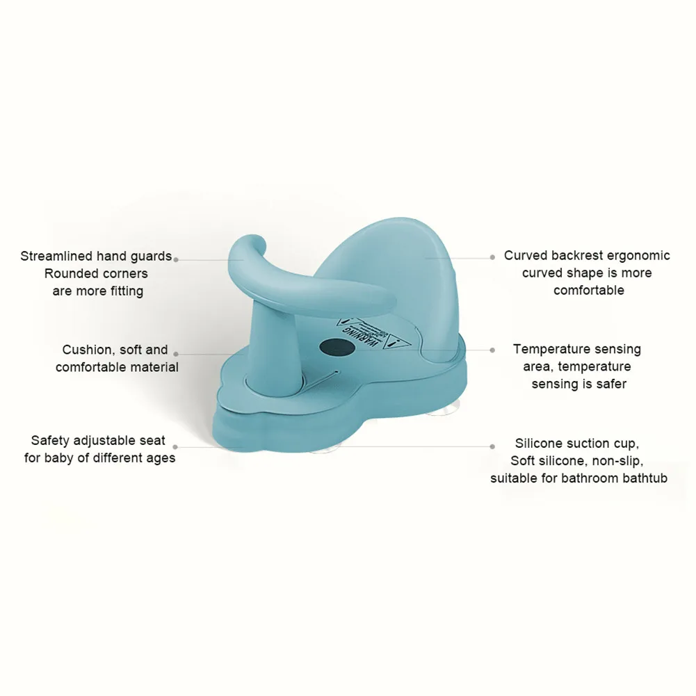 С нескользящей подошвой для пар для малышей, для маленьких детей, малышей ванна с кольцом усаживания безопасности удобное кресло коврик ванна игрушки подарки для маленьких детей Ванна Душ расходные материалы