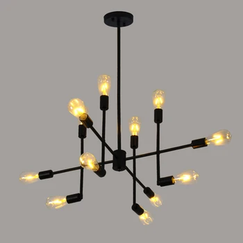 

Industrial pendant lights loft retro lamp lampara vintage Lamp E27 copper light for living room bar cafe restaurant lighting