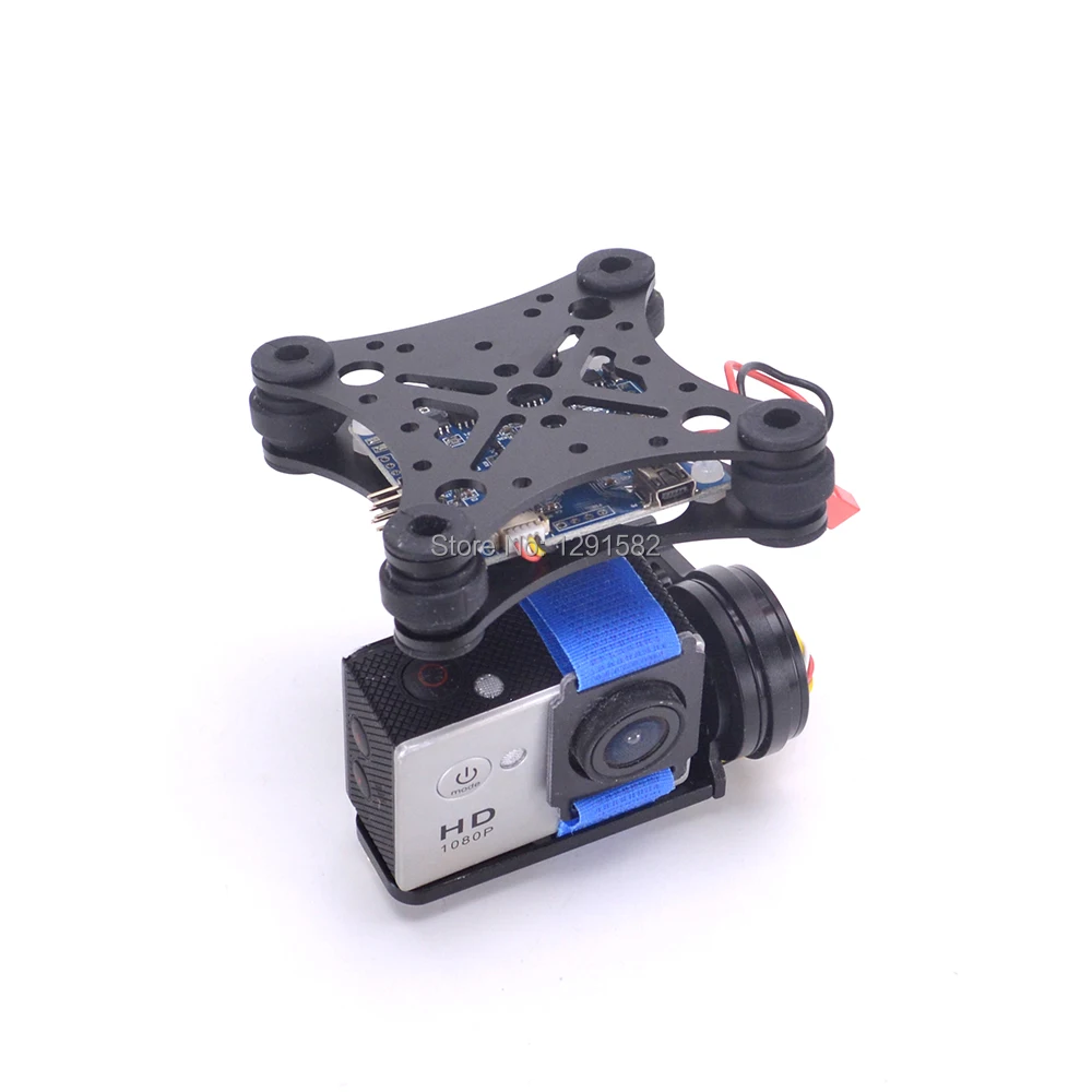 RTF бесщеточная 2 осевая Карданная плата с 2208 или 2804 двигателями CNC алюминиевый