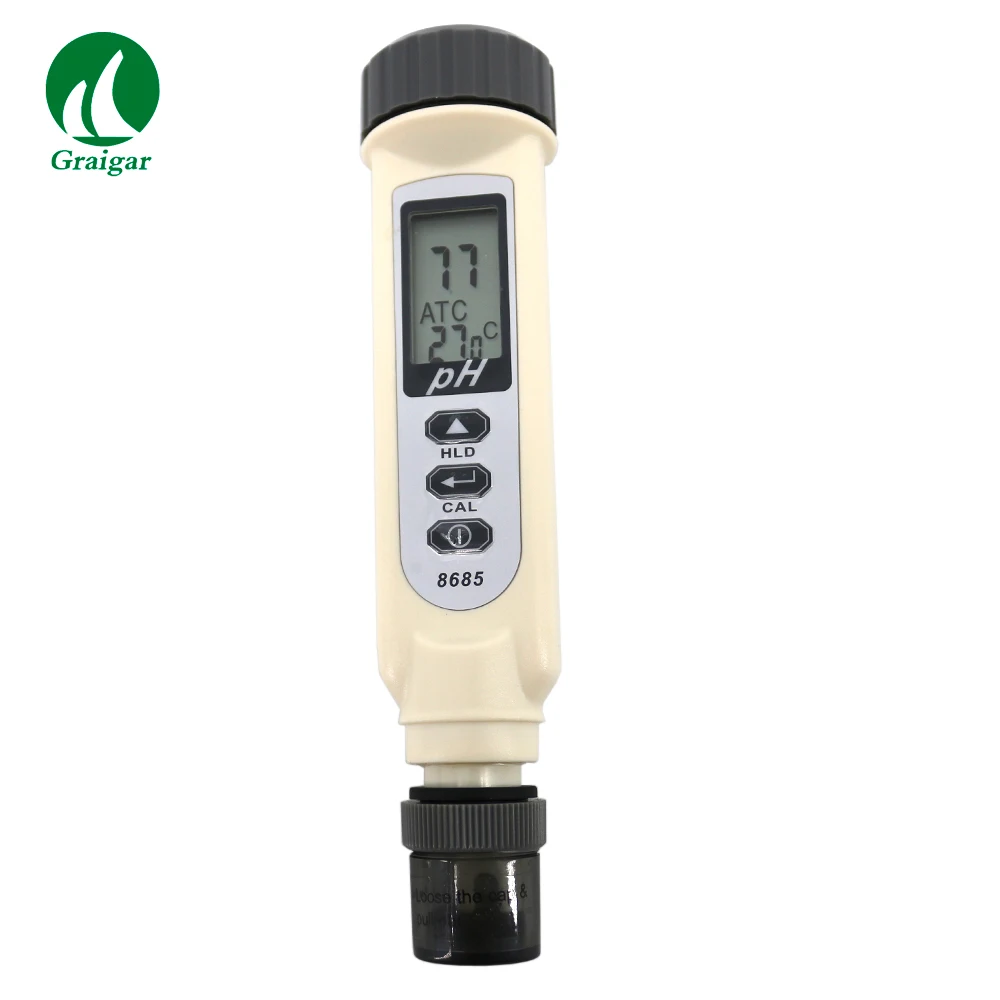 

AZ8685 PH meter Pen Type PH Meter Water Quality Tester Portable with Big LCD with dual display
