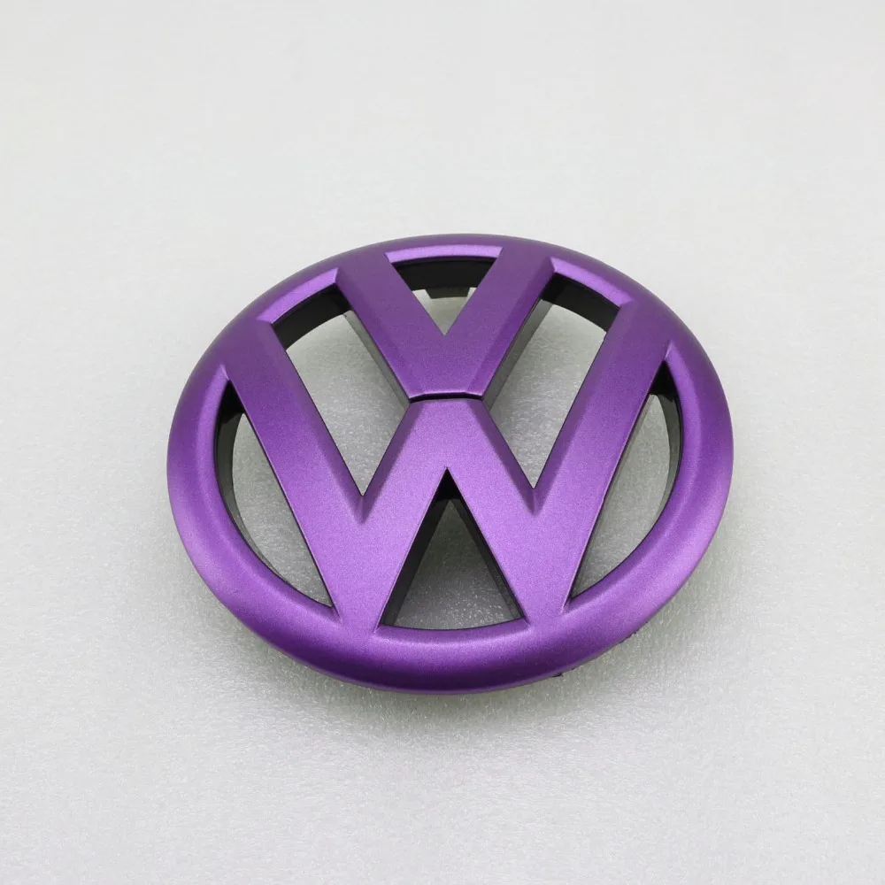 Purple Front Grille Grill VW Emblem Badge Replacement for Volkswagen
