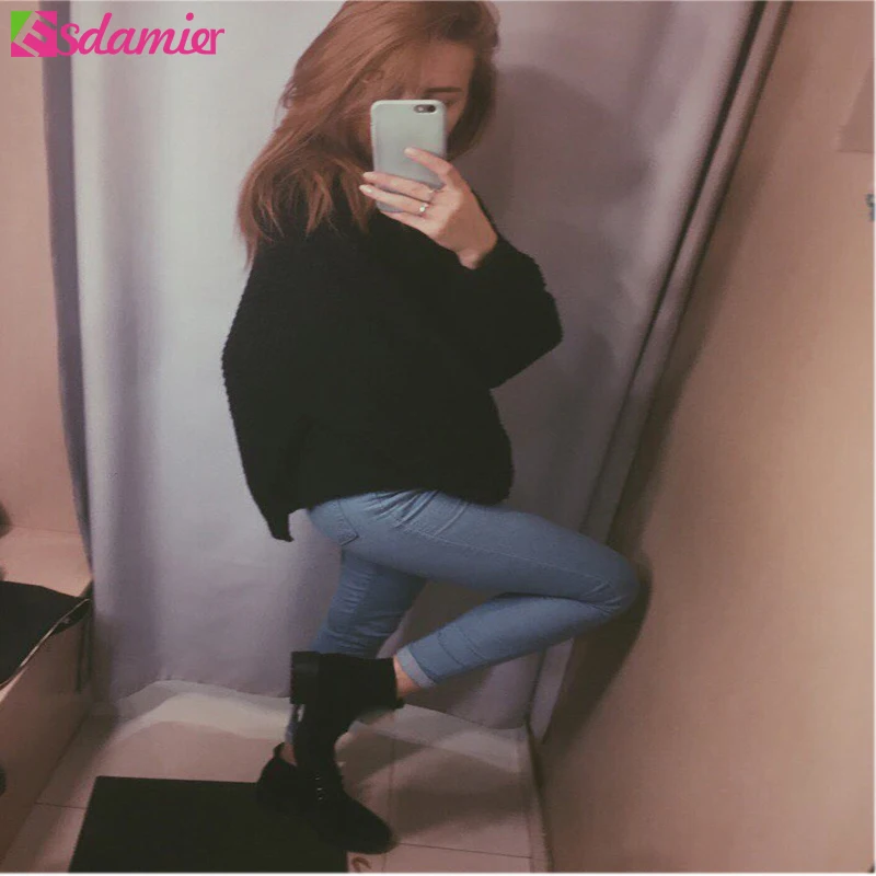 Hot Sale Push Up Jeans Woman Pencil Pants Vintage High Waist Jeans Women Casual Stretch Skinny Jeans Femme Black Blue White