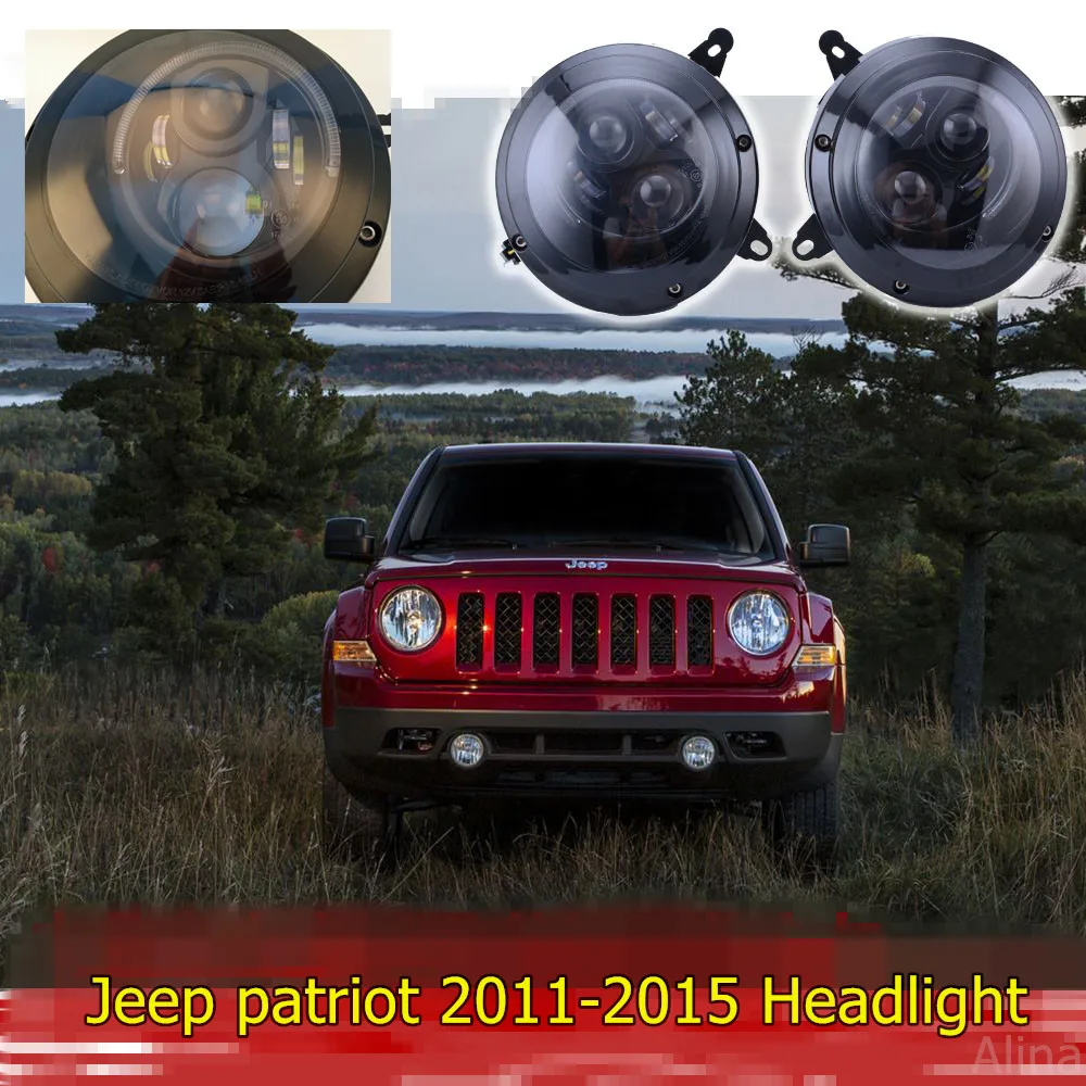 Us 276 39 17 Off 1set High Low Beam Led Headlight With Drl Halo Parking Light Fit Jeep Patriot 2017 Retrofit In Car Embly From Us 276 39 17 Off 1set High Low Beam Led Headlight With Drl Halo Parking Light Fit Jeep Patriot 2017 Retrofit In Car Embly From