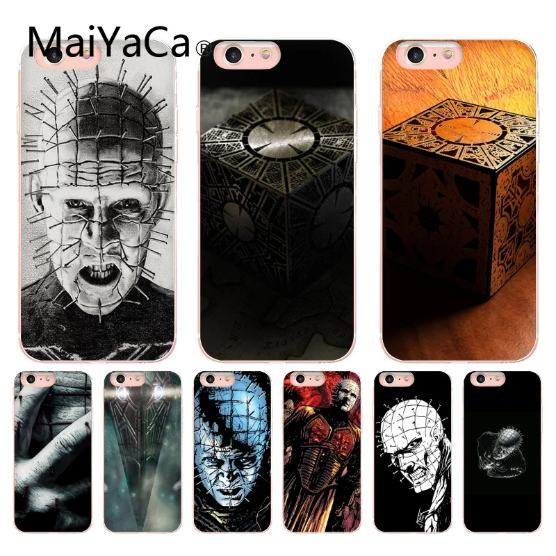 MaiYaCa Разработанный Hellraiser мягкий резиновый Прозрачный чехол для телефона iphone 8 8plus