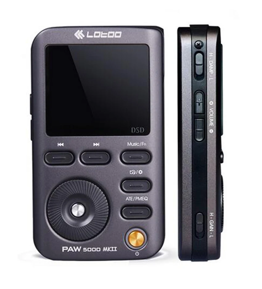 

2017 LOTOO PAW5000 MKII Bluetooth Portable Lossless HIFI Music Audio LED DSD DAC 2.5mm Balanced USB MP3 Music Player