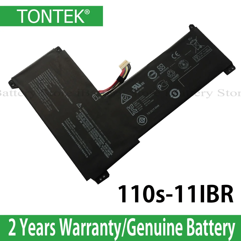 TONTEK Genuine NE116BW2 Laptop Battery for Lenovo IdeaPad 110s-11IBR 0813004 2ICP4 5B10M53638 16 | Компьютеры и офис