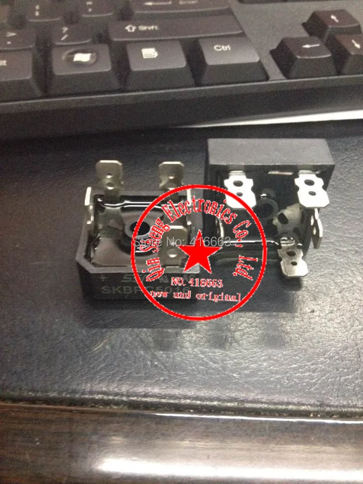 10PCS 100% new original SKBPC5016 three phase bridge rectifier 50A 1600V copper foot plastic
