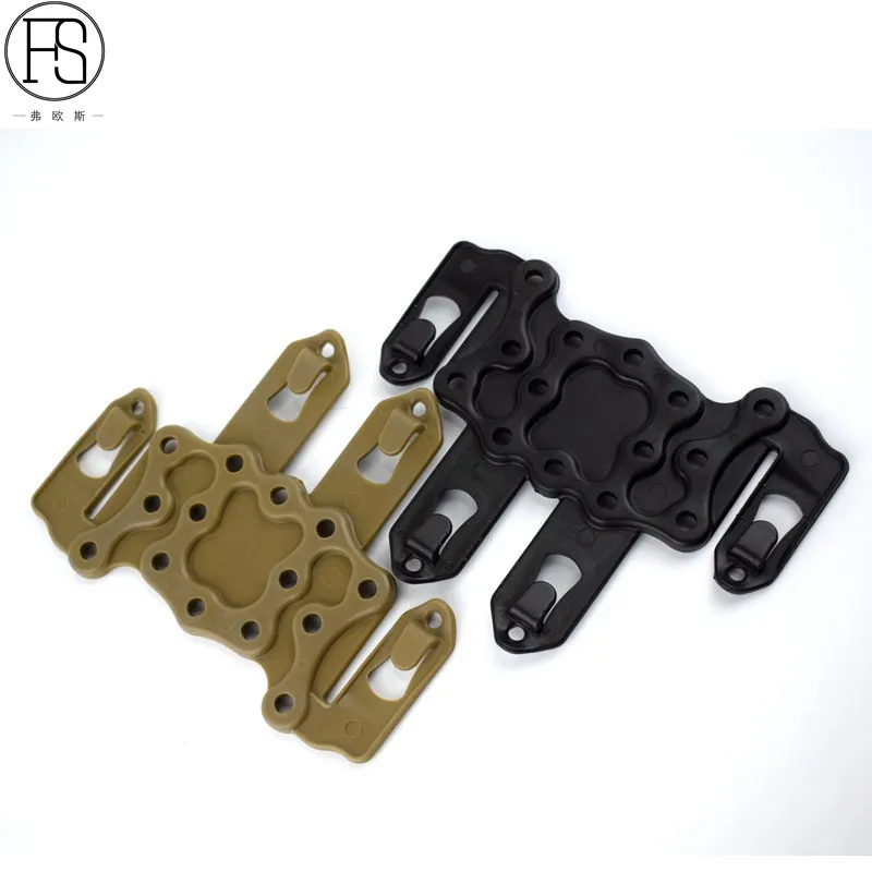 FS Black Sand color Molle Platform Holster Strike Molle Adapter fits