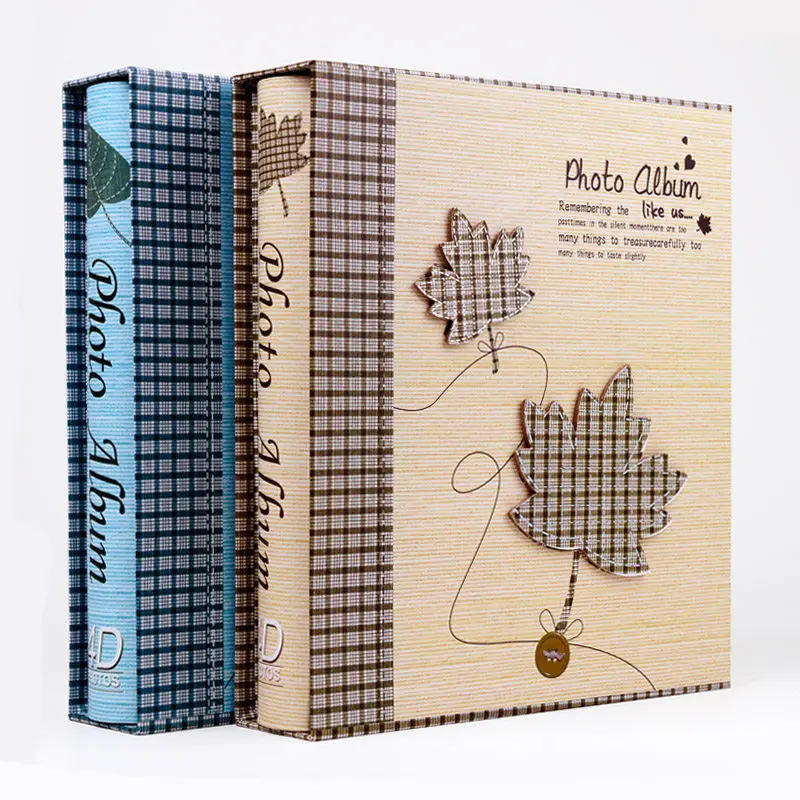 

6 Inch Photo Album Memory Pictures Storage Hold Case Book Wedding Graduation Floral Scrapbook Album Free Shipping