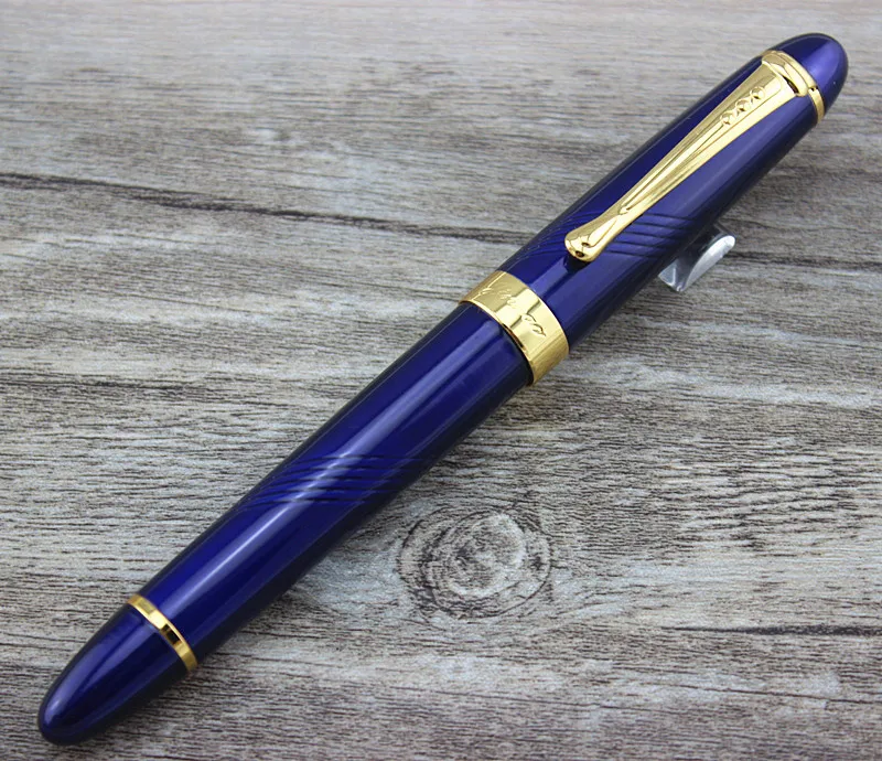 Роскошная чернильная ручка Jinhao X450 Deep Blue Fine Twist Carven B Nib|fountain pen|nib fountain penjinhao x450 |