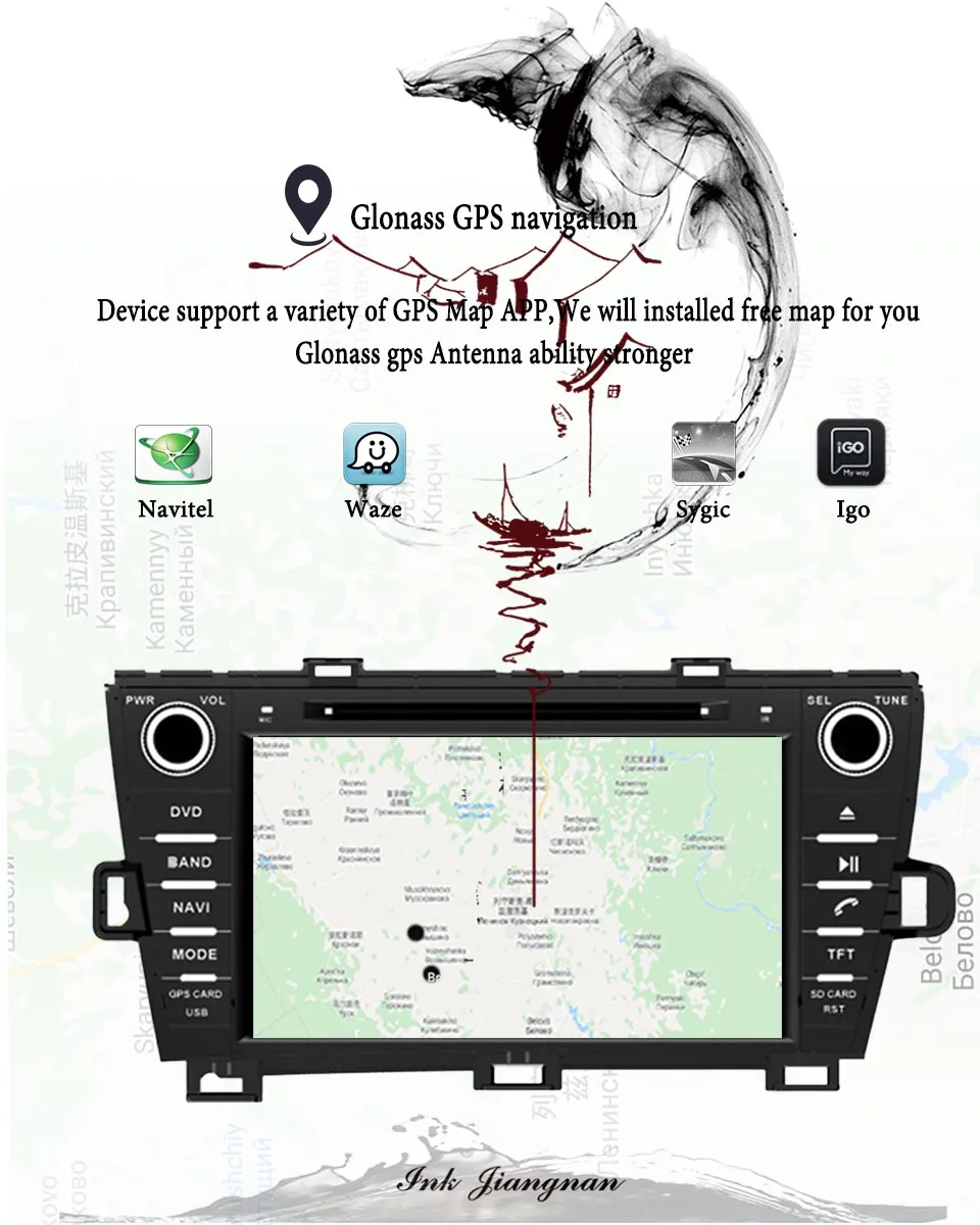 Sale 2din Android 9.0 4+64G for Toyota prius 2009-2013 car dvd gps navigation radio bluetooth Steering wheel Map Tape Recorder screen 7 Sale 2din Android 9.0 4+64G for Toyota prius 2009-2013 car dvd gps navigation radio bluetooth Steering wheel Map Tape Recorder screen 7