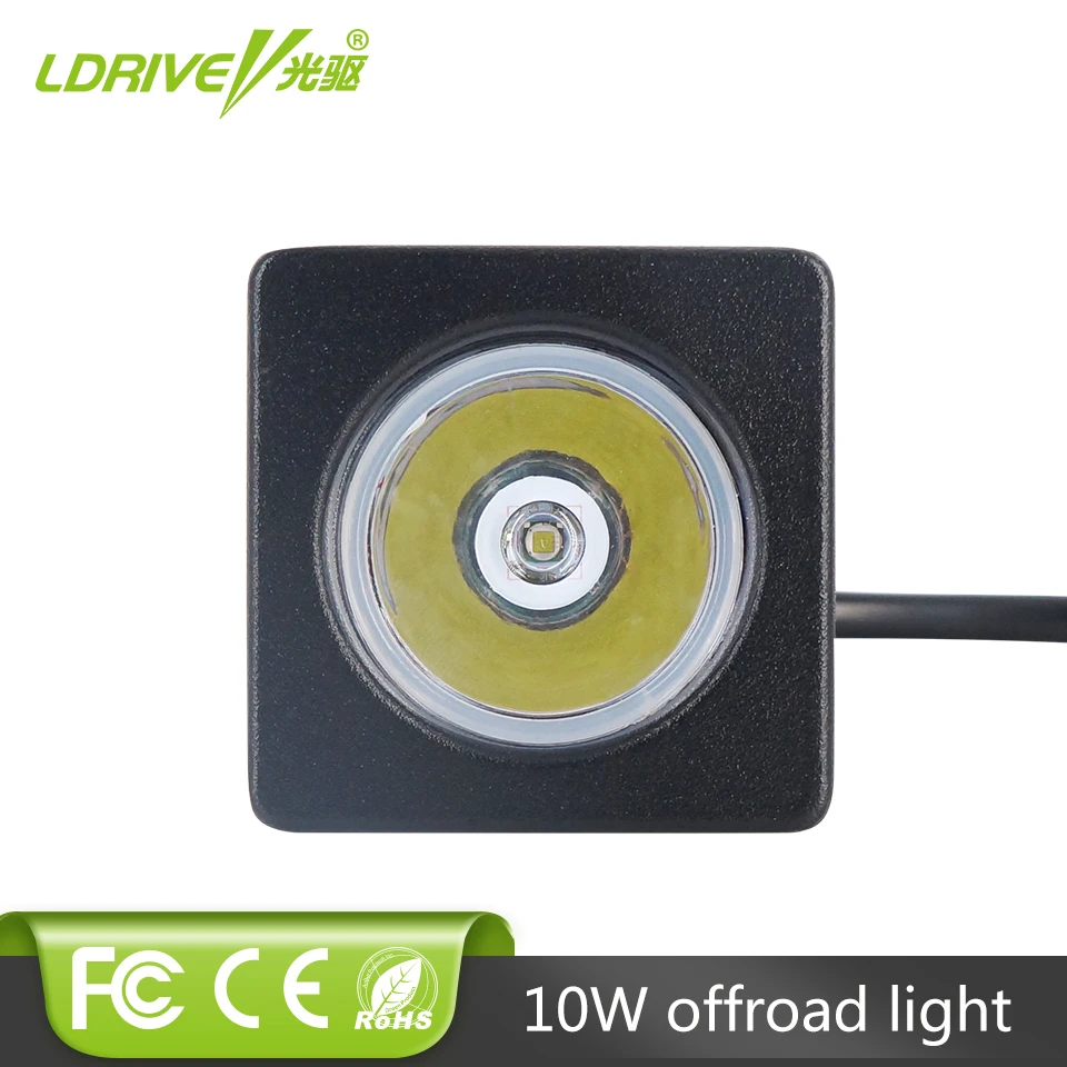 LDRIVE 2 дюйма 10 Вт Cree Chips Светодиодный светильник Точечный светильник/прожектор для