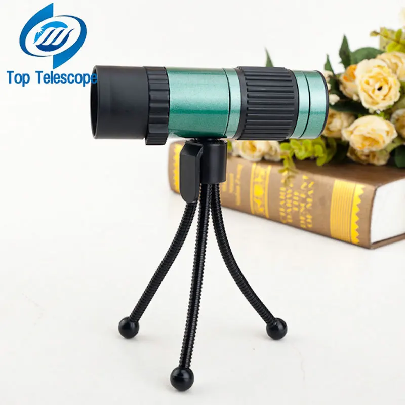 أحادي Boshile 15-75x25 التكبير تلسكوب مناظير عالية الجودة للرؤية الليلية جيب السفر الصيد كرة القدم مع ترايبود
