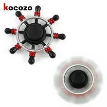 Старый капитан Непоседа Спиннер ручной Spiner металл черный вращение пальцами Спиннер для аутизм ADHD kidsToys подарок