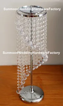 

new style artificial manzanita tree crystal strand wedding table centerpiece