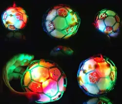 Айлин большой электрический Танцы музыка Сумасшедший Футбол LED горячий свет игрушки детского творчества отскакивая игрушка бесплатная