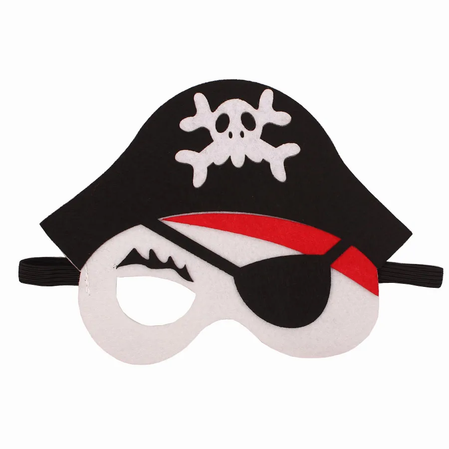 Kids Girls Pirate Tutu Costume Halloween Tutu Dress Skull Pattern Children Summer Dress with Mask Cosplay Party Clothing (13)